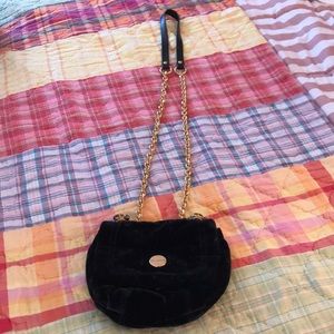 Juicy Velvet crossbody bag.